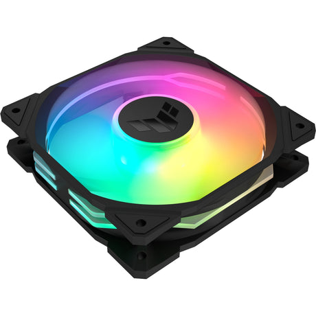 Ventole per case Asus tuf gaming tr120 argb (nere, 3 pezzi, 120 x 120 x 25 mm)