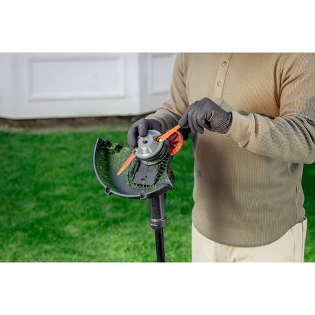 Tagliaerba Black+decker 18v 2.0ah 25cm decespugliatore con 2 lame senza batteria e caricabatterie - bcstr918b-xj