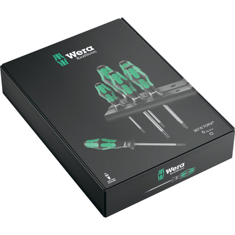 Wera 367 6 set di cacciaviti Kraftform plus (nero verde, 6 pezzi)