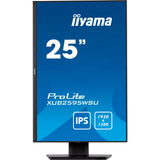 Monitor Iiyama prolite xub2595wsu-b5 25 (nero, HDMI, porta display, VGA, 2x USB-A, USB-B)