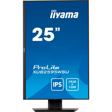Monitor Iiyama prolite xub2595wsu-b5 25 (nero, HDMI, porta display, VGA, 2x USB-A, USB-B)