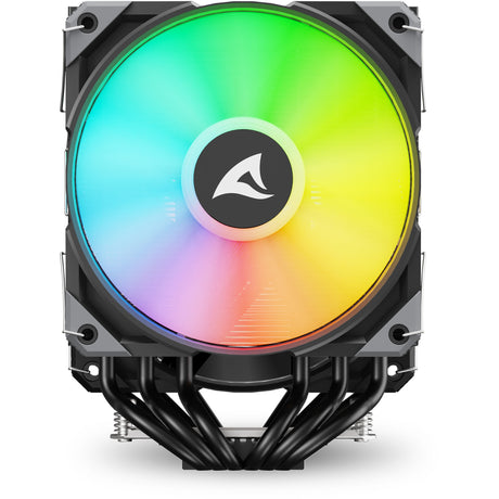 Dissipatore CPU Sharkoon a60 rgb (nero, connettore ventola pwm a 4 pin)