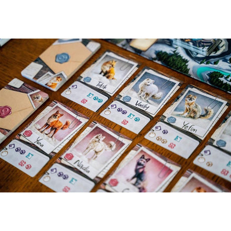 Rete europea di giocatori gioco da tavolo The Fox Experiment (inglese, 1 - 4 giocatori, 60 minuti, da 10 anni)