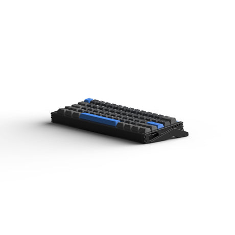 Tastiera da gioco Iqunix ez60 con interruttore magnetico (nera, layout americano (qwerty), gateron magnetic jade gaming, 60%, rgb, copritasti pbt double shot)