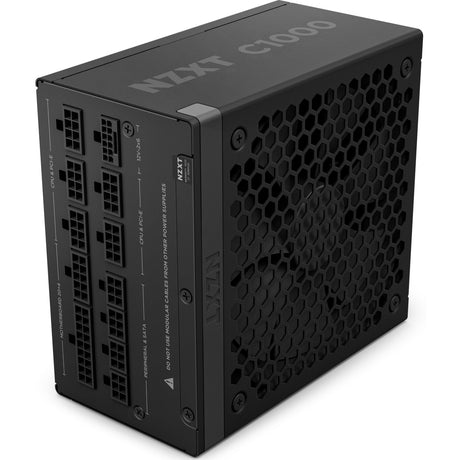 Alimentatore modulare Nzxt c1000 gold atx 3.1 da 1000 watt (nero, 1x 12v-2x6, 3x pcie)