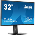Monitor Iiyama prolite xb3270qsu-b1 31,5 (nero, HDMI, porta display, 3x USB-A, USB-B)