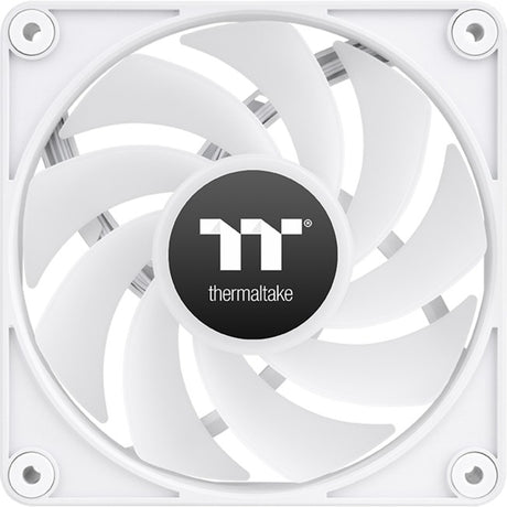 Thermaltake ct120 ex reverse argb sync ventola di raffreddamento per PC neve (pacchetto da 3 ventole) ventole per case (bianco, 3 pezzi, 120 x 120 x 25 mm, pwm)