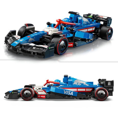 Set di auto da corsa F1 Lego Speed Champions Visa Cash App RB VCarb 01 - 77246