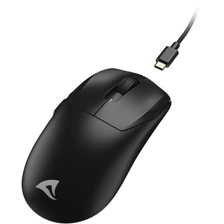 Mouse da gioco Sharkoon sgm25w (nero, 12.000 dpi, LED RGB)