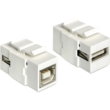 Modulo keystone Delock Connessione da USB 2.0 A a USB 2.0 B (per supporti keystone con 19,2x14,9 mm)