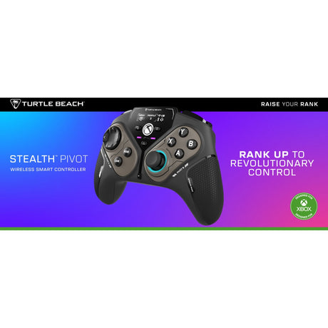 Controller intelligente wireless Turtle Beach Stealth Pivot (nero, USB Bluetooth da 2,4 GHz, PC, Xbox, Android)