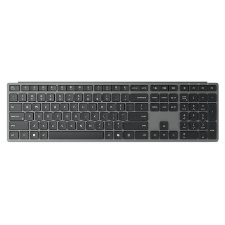 Set desktop Lenovo 700 moderna tastiera wireless multi-dispositivo-us euro103p (grigio, 100%, 2,4 GHz, Bluetooth)