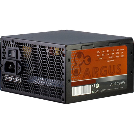 Alimentatore Inter-tech argus aps-720 da 720 watt (nero, 2x pcie)
