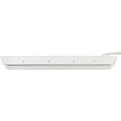 Scatola di collegamento angolare Brennerstuhl ®estilo con funzione di ricarica USB a 6 vie 4 prese di protezione 2 euro argento bianco