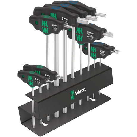 Set bicicletta Wera 6, cacciavite da 10 pezzi (nero verde)