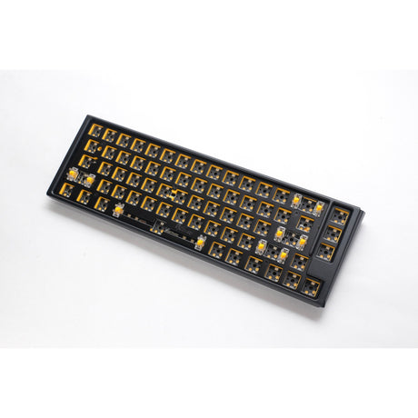 Ducky one 3 sf ansi layout tastiera meccanica rgb barebone (nera, layout us (qwerty), 65%, LED rgb, hot swap, barebone)