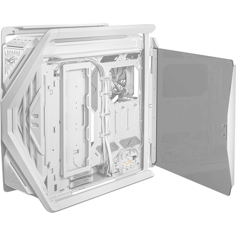 Asus rog hyperion gr701 case big tower (bianco | 4x usb-a | 2x usb-c | rgb | vetro temperato)