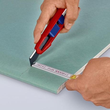 Taglierino universale Knipex cutix (rosso blu, incl. 2 lame)