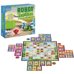 Think fun thinkfun gioco da tavolo tartarughe robot (olandese, 2 - 5 giocatori, 10 - 30 minuti, da 4 anni)