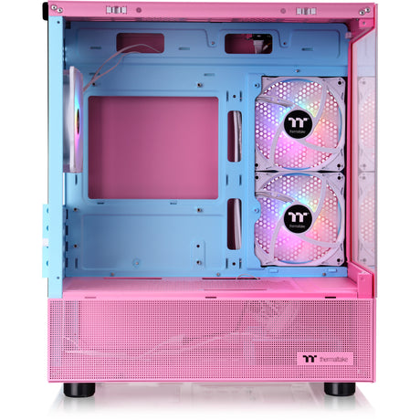 Custodia mini tower Thermaltake view 170 tg argb (rosa | 2x usb-a | rgb | vetro temperato)