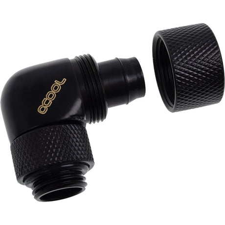 Alphacool eiszapfen 13 Collegamento raccordo a compressione 10mm (nero, ruotabile sul lato filettato)