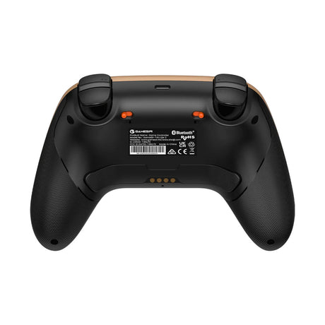 Gamesir Nova 2 Lite Controller di gioco wireless multipiattaforma Champion Edition (Oro Nero, Switch, PC, Android e iOS, Bluetooth USB da 2,4 GHz)