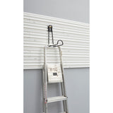 Stanley track wall - porta gancio scala (nero)