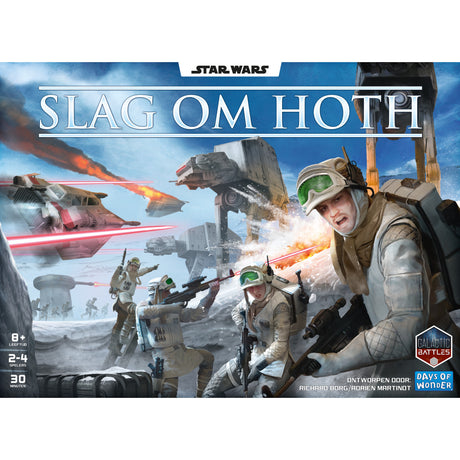 Asmodee star wars: gioco da tavolo Battle of Hoth (olandese, 2 - 4 giocatori, 30 minuti, da 8 anni)