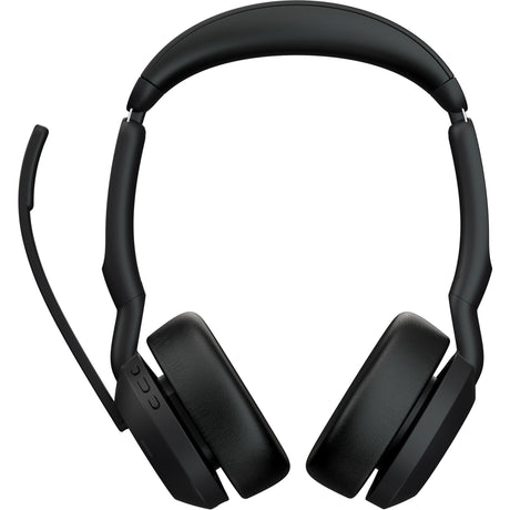 Jabra evolve2 55, incl. supporto di ricarica auricolare on-ear (nero, stereo, uc, usb-c, link380c)