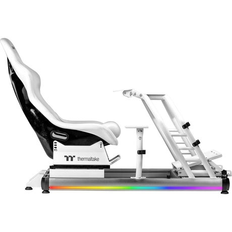 Thermaltake GR500 Racing Simulator Cockpit Simulatore di corse sulla neve (Bianco)