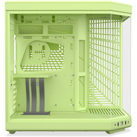 Custodia midi tower Hyte Y70 (verde chiaro | 2x USB-A | 1x USB-C | vetro temperato)