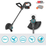 Tagliaerba Gardena easytrim 25 tagliaerba 18v (grigio turchese, batteria e caricabatteria non inclusi)