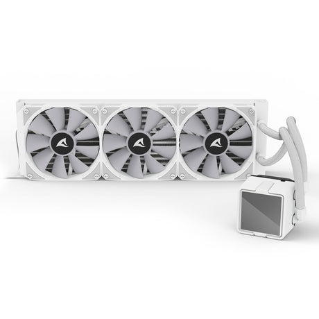 Raffreddamento ad acqua Sharkoon s100 argb (connettore ventola pwm bianco a 4 pin)