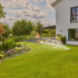 Gardena sistema di irrigazione a conduttura solare aquaprecise per sistema di irrigazione del prato (grigio turchese)