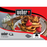 Weber mezza planca per q 2100n, q 2200n e q 2800n+ piastra grill (nera)