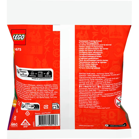 Lego Ninjago - Giocattolo da costruzione per campo di allenamento da torneo (30675)