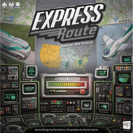 Gioco da tavolo European Player Network Express Route (inglese, 1 - 4 giocatori, 60 minuti, da 10 anni)
