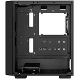 Custodia midi tower Deepcool cc560 argb v2 (nero | 2x usb-a | rgb | vetro temperato)