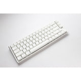 Tastiera meccanica Ducky One 3 Classic Pure White SF RGB (bianca, layout USA (Qwerty), marrone Cherry MX, 65%, LED RGB, PBT a doppio scatto, sostituibile a caldo, meccanica Quack)
