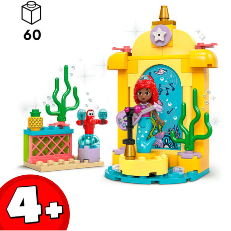 Lego Disney Princess - Giocattolo da costruzione del palco musicale di Ariel (43235)