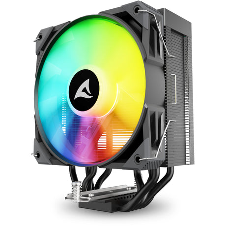 Dissipatore CPU Sharkoon a50 rgb (nero, connettore ventola pwm a 4 pin)