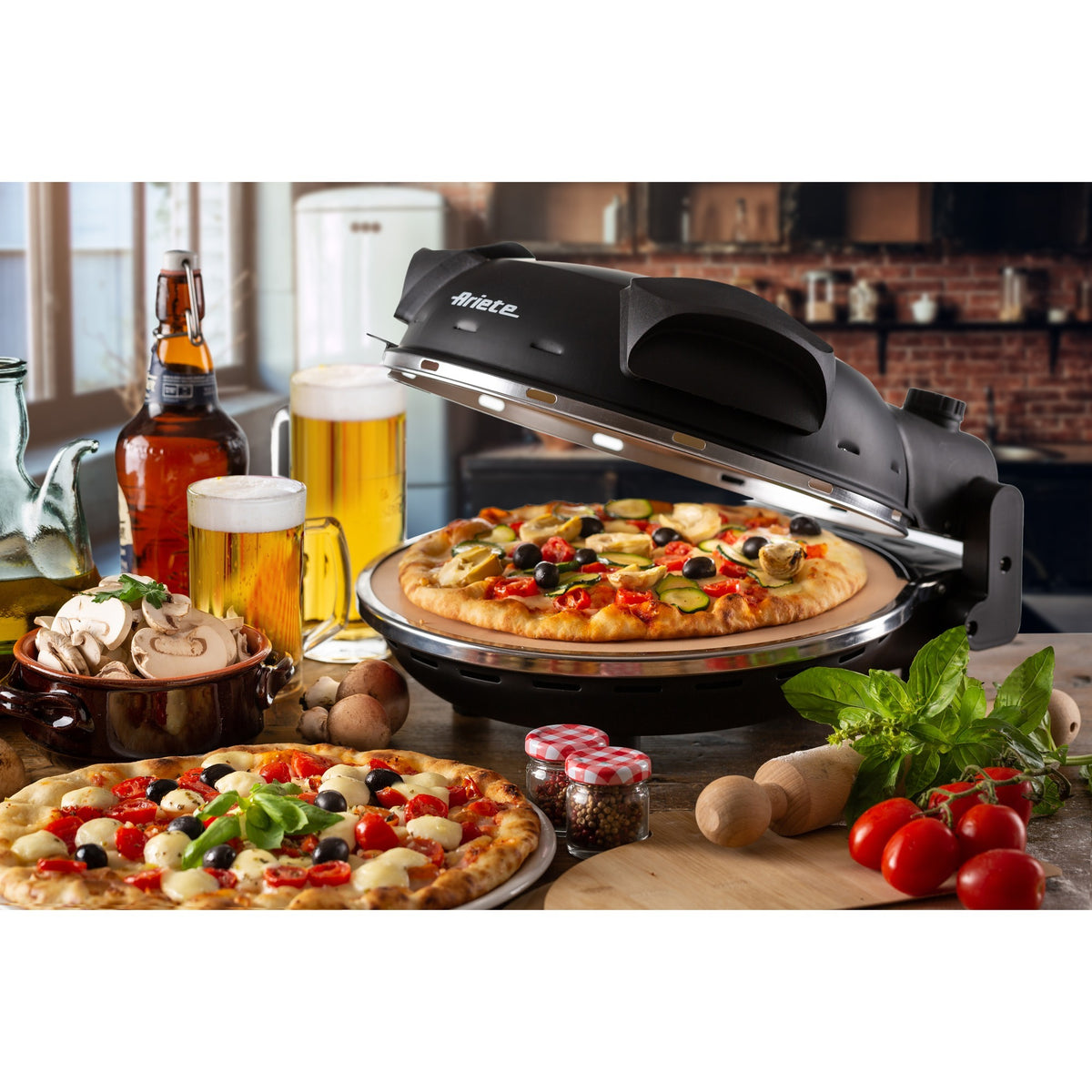 Forno per pizza Ariete 0917 00 (nero)