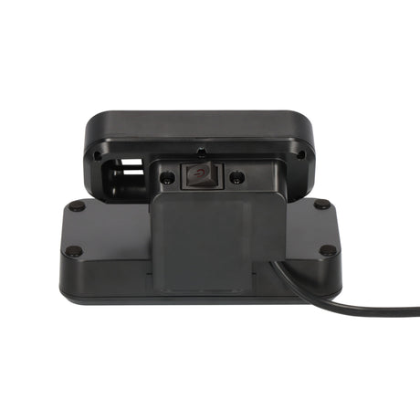 Presa duplex Brennerstuhl estilo con interruttore e presa di protezione da sovratensione (nero argento, 2x slot per moduli keystone)