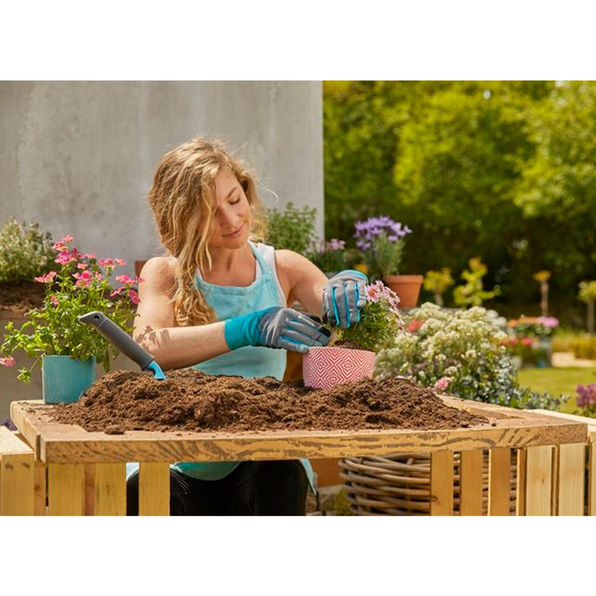Guanto da giardino Gardena (11501-20, misura 8 m)