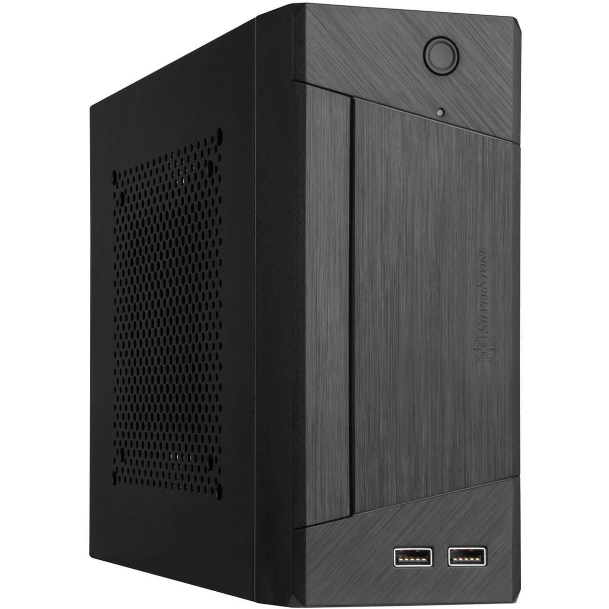 Custodia htpc Silverstone sst-ml10b (nera | 2x USB-A)