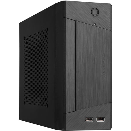 Custodia htpc Silverstone sst-ml10b (nera | 2x USB-A)