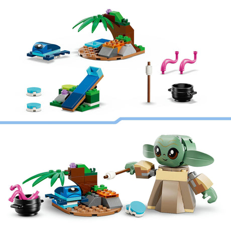 Lego Star Wars 75443 La casa di Grogu