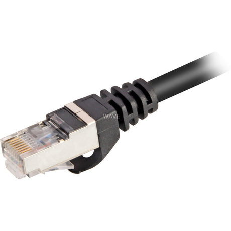 Cavo di rete Sharkoon cat.6 (nero, 0,5 metri, SFTP, RJ-45)