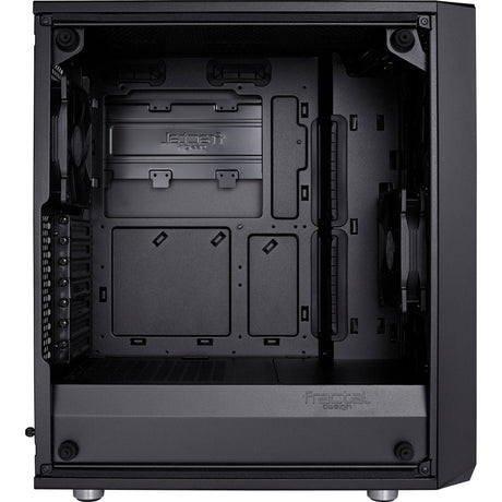 Custodia midi tower meshify c dal design frattale (nero | 2x USB-A | vetro temperato)