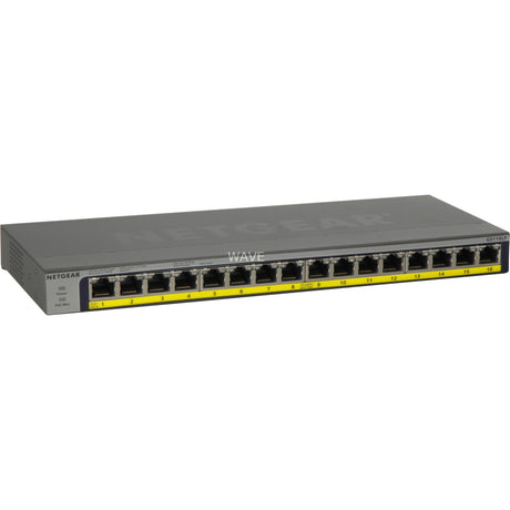 Switch non gestito Netgear GS116LP PoE PoE+ Gigabit Ethernet a 16 porte
